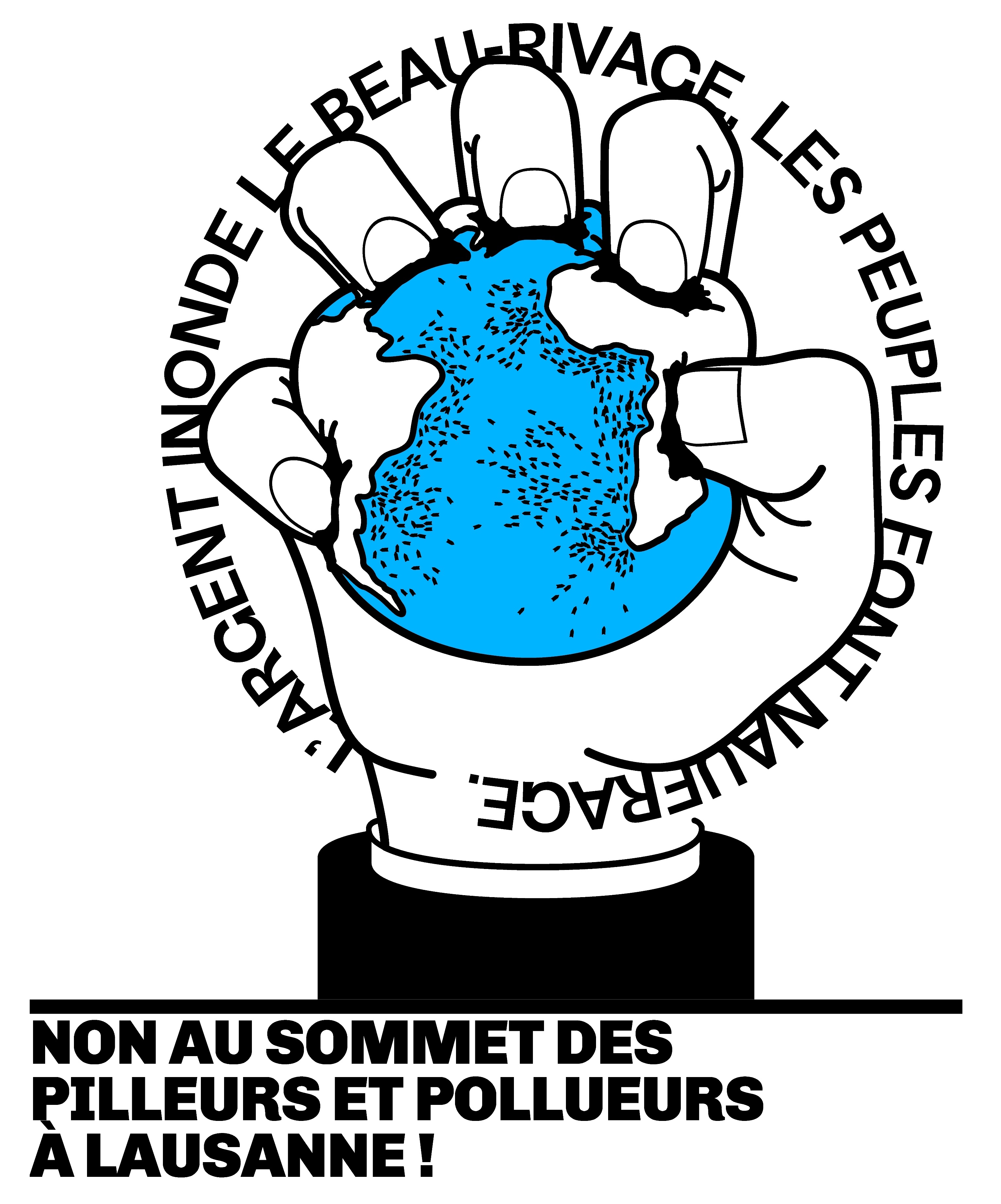 Une manifestation s'est tenue hier soir, à Lausanne, pour dénoncer le négoce des matières premières